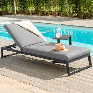 Maze Lounge Allure Outdoor Fabric Sun Lounger