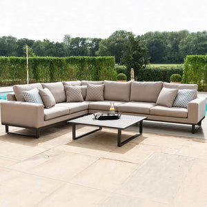 Maze Lounge Ethos Outdoor Fabric Large Corner Sofa Set